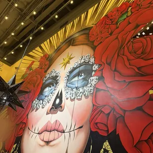 This painting was so beautiful I had to take a pic!