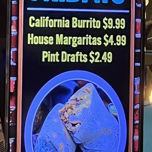 Burrito Friday