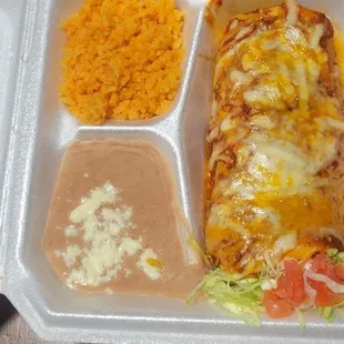 Beef Wet Burrito