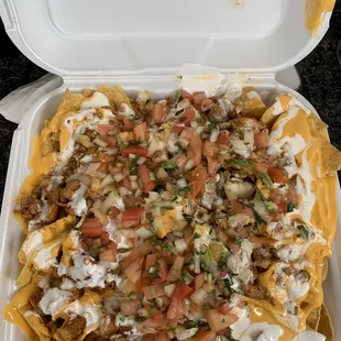 chicken nachos