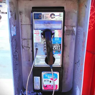 Last pay phone in Town