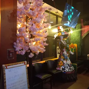 a decorated tree