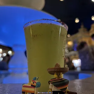 Delicious avocado margarita!
