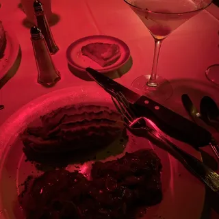 Medallions of Beef with Bordelaise Sauce