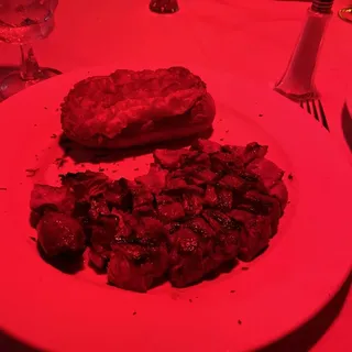 New York steak bites