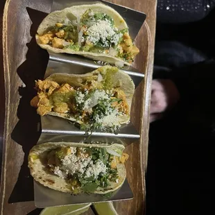 CHICKEN TACOS (Gluten free)