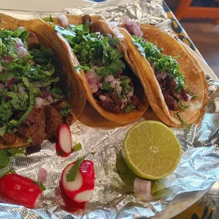 Excellent steak tacos!