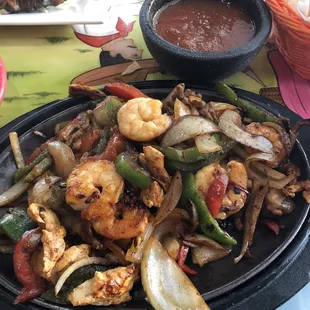 Texas style Fajitas