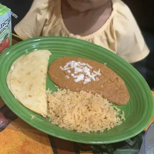 Kid&apos;s Quesadilla Meal