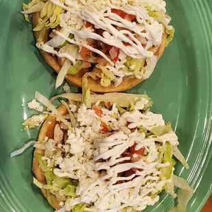 Chicken sopes!