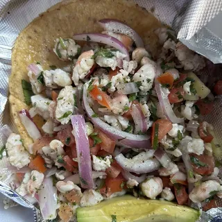 Tostada de Ceviche