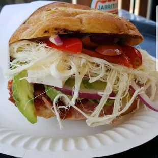 Cemita De Queso De Puerco