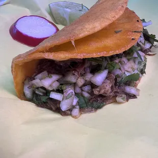 Birria taco