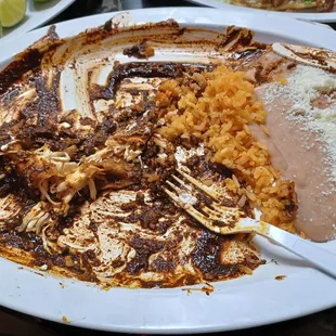 Mole Enchiladas