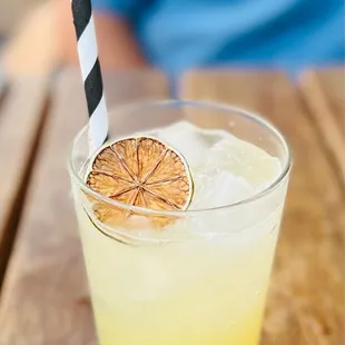 Spicy pineapple margarita