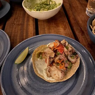 Octopus Tostada