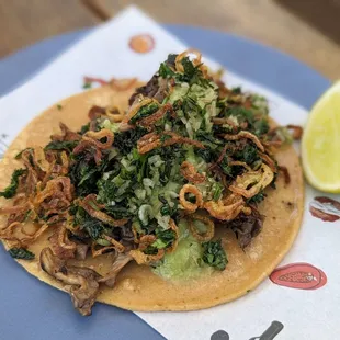 Mushroom Tacos