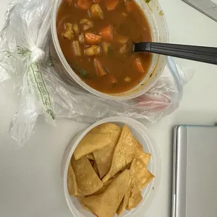 Vegan pozole has so much flavor!