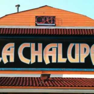 the front of the building