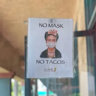 Hilarious sign on the door