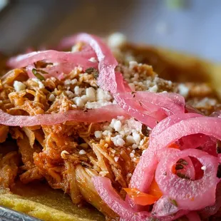 a pulled pork sandwich