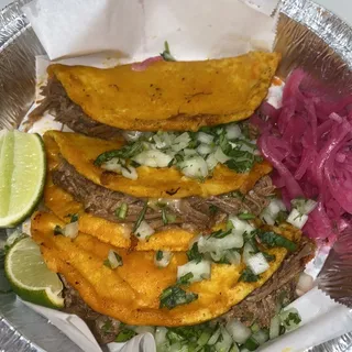 3 Queso Birria Tacos w/ Consome