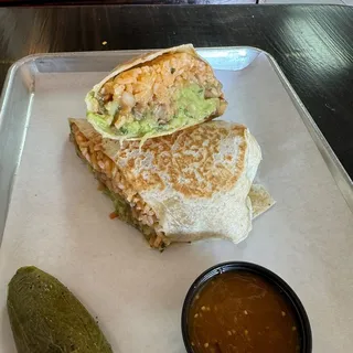 Burrito Carne Asada Al Carbon