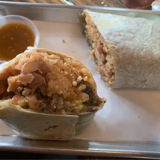 Burrito Carne de Puerco en Salsa Verde