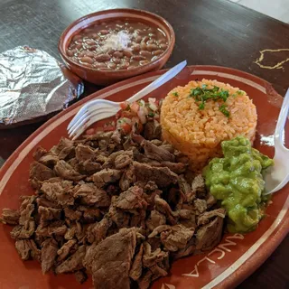 Plate Carne Asada Al Carbon