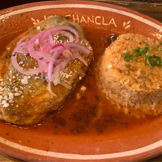 Plate Chile Relleno