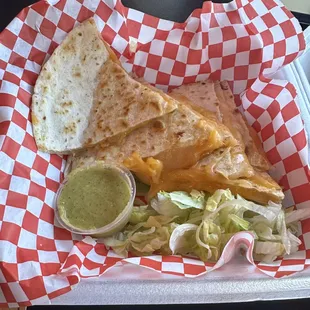 Cheese quesadilla