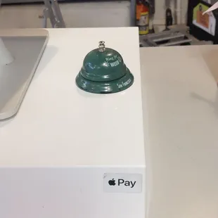 The srevice bell is hilarious