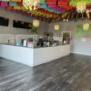 The counter