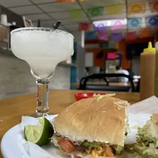 Torta and drink