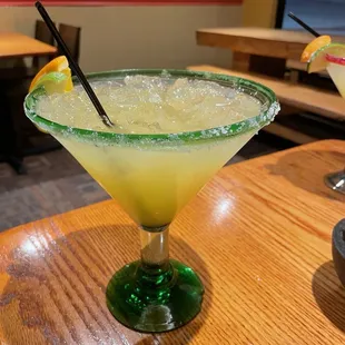 A "medium" margarita!  They're huge and so good.