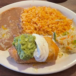 Fajitas chimichanga- AAAAAMMMAAAZING!!! awesome to order when seated outside too as it stays nice and hot throughout dinner