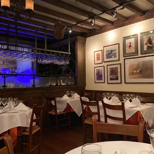 Decor of the Rustic dining room!