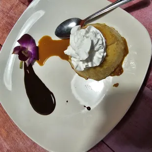 Flan dry not moist missing something