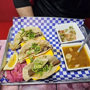 Fajita tacos dish needs work but food ok