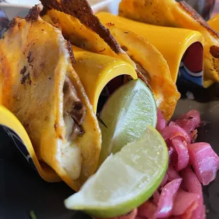 Birria tacos