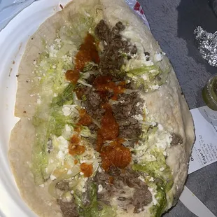 Paid extra for asada and their so greedy now