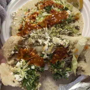 Gordita de asada