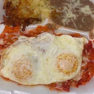 Chilaquiles rojos