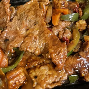 Beef Szechuan Style