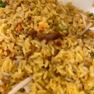 Roast pork fried rice