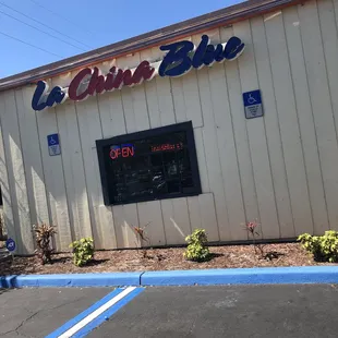 sushi and sashimi, outside