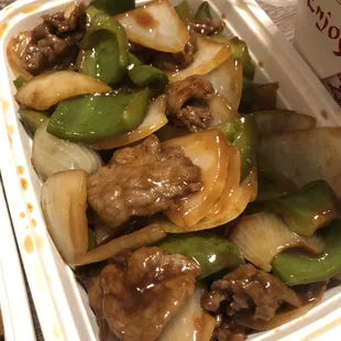Pepper steak