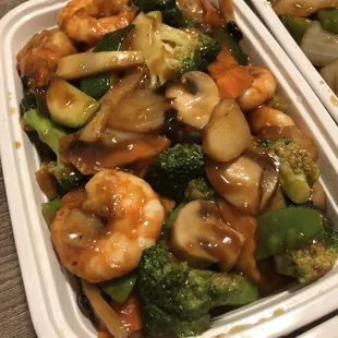 Shrimp with Black Bean Sauce