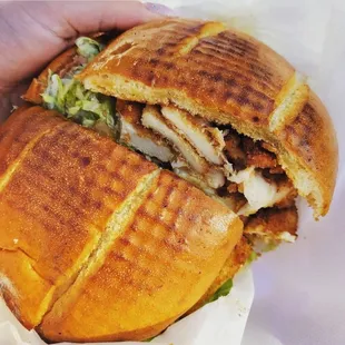 Chicken Milanesa Torta