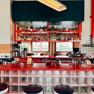 Bar area